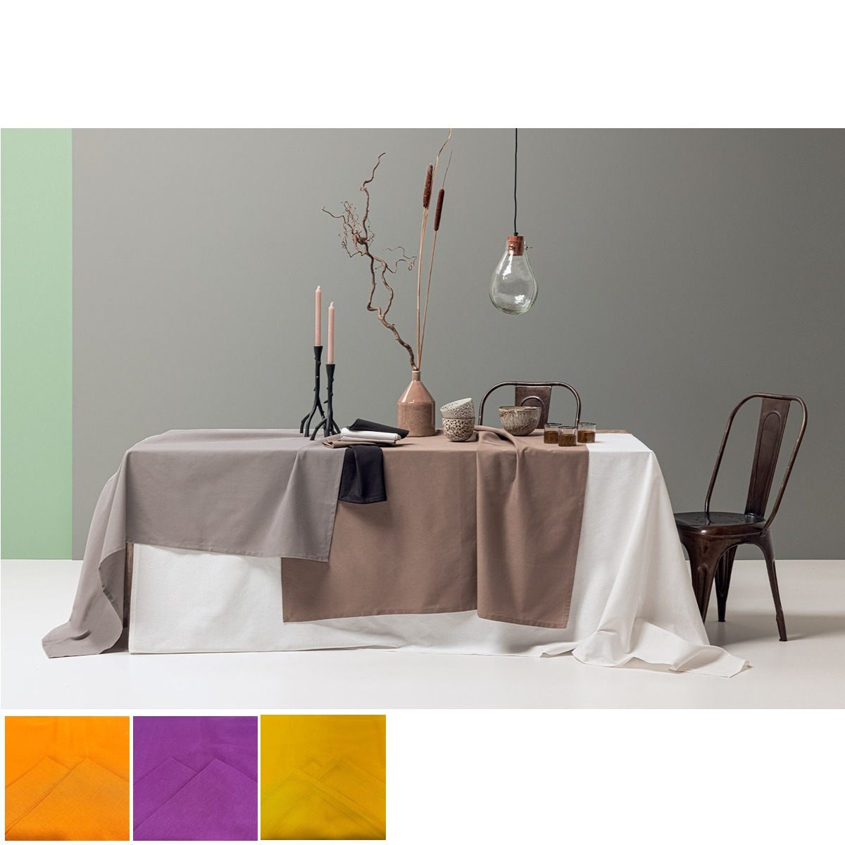 Tovaglia con tovaglioli Minimal TAG HOUSE