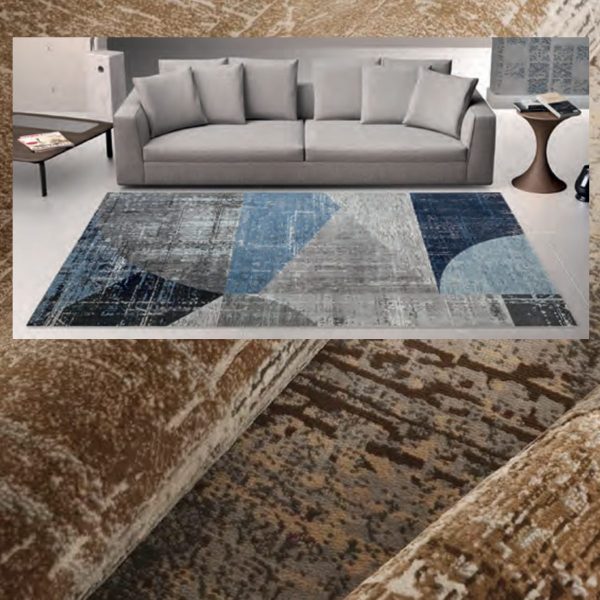tappeto arredo double geometric