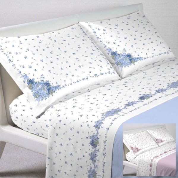 Completo Lenzuola 100% cotone Cloe