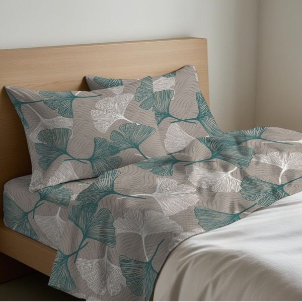 Completo Lenzuola 100% cotone Ginko
