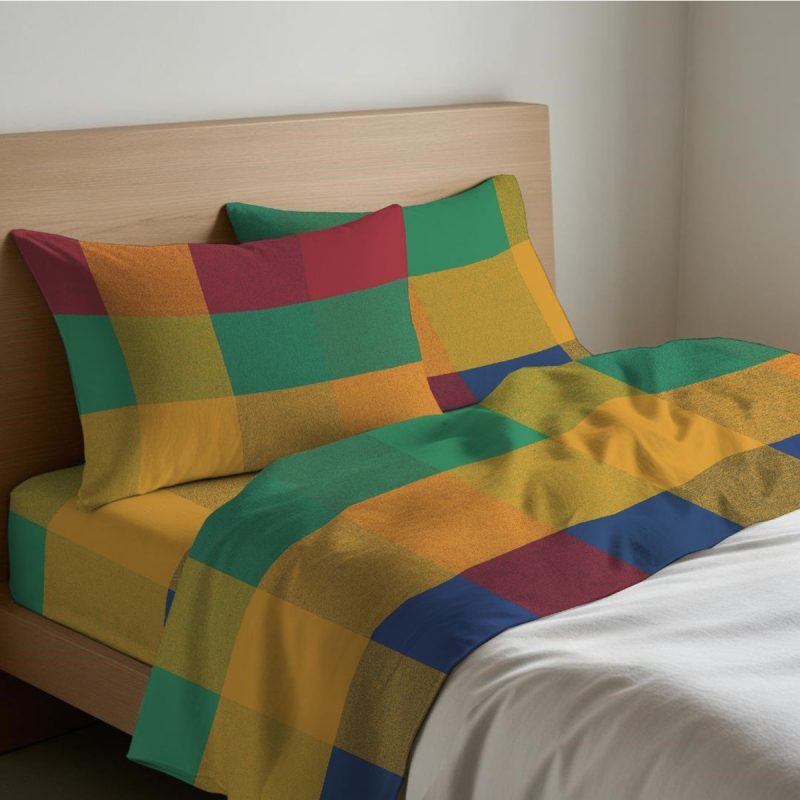 Completo Lenzuola 100% cotone Scotland