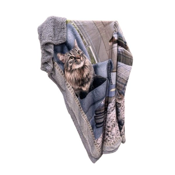 Plaid Stampa Digitale Gatti
