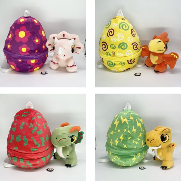 cuscino zainetto Dyno + peluche interattivo