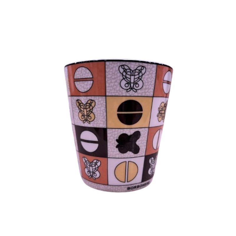 candele profumate porta candele ceramica borbonese iconic geo