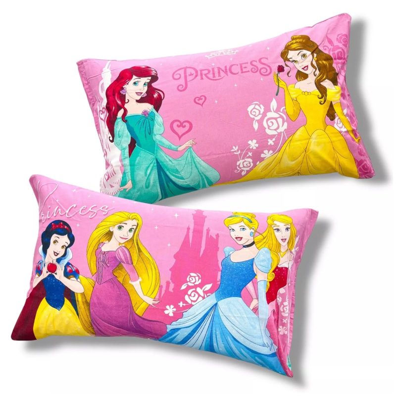 coppia federe Disney Princess cotone