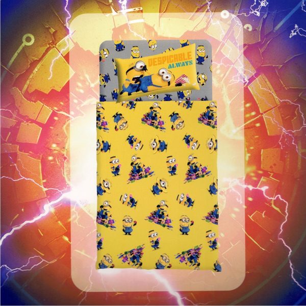 completo lenzuola singolo Minions
