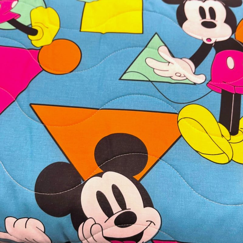 copriletto trapuntato Mickey Geo caleffi