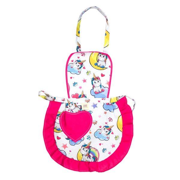 Grembiule cucina bambina Unicorni
