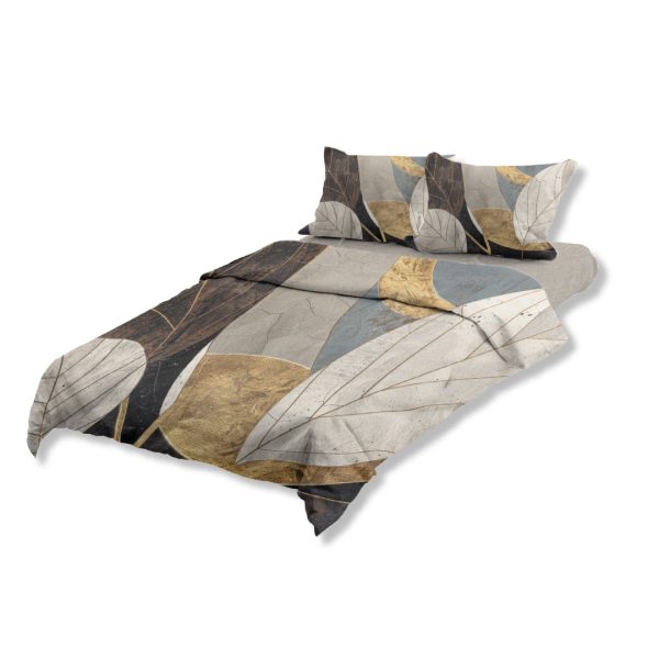 Completo lenzuola copriletto Marinè raso di cotone