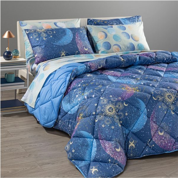 Trapunta Orion in cotone Caleffi