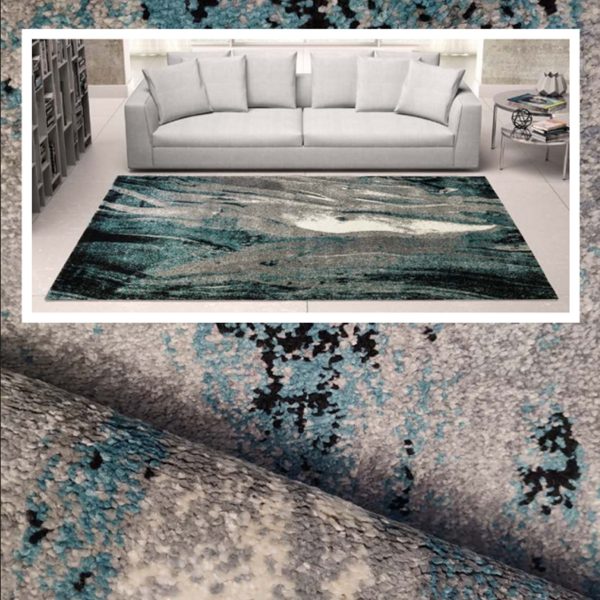 Tappeto arredo Milano BLU021