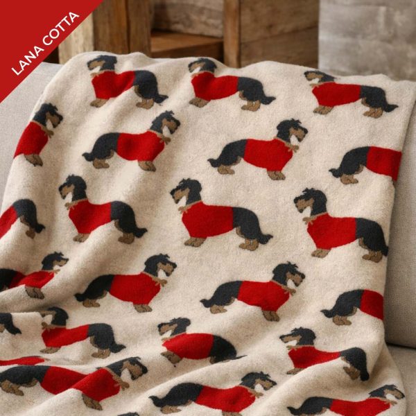 Plaid Hond disegno 3D